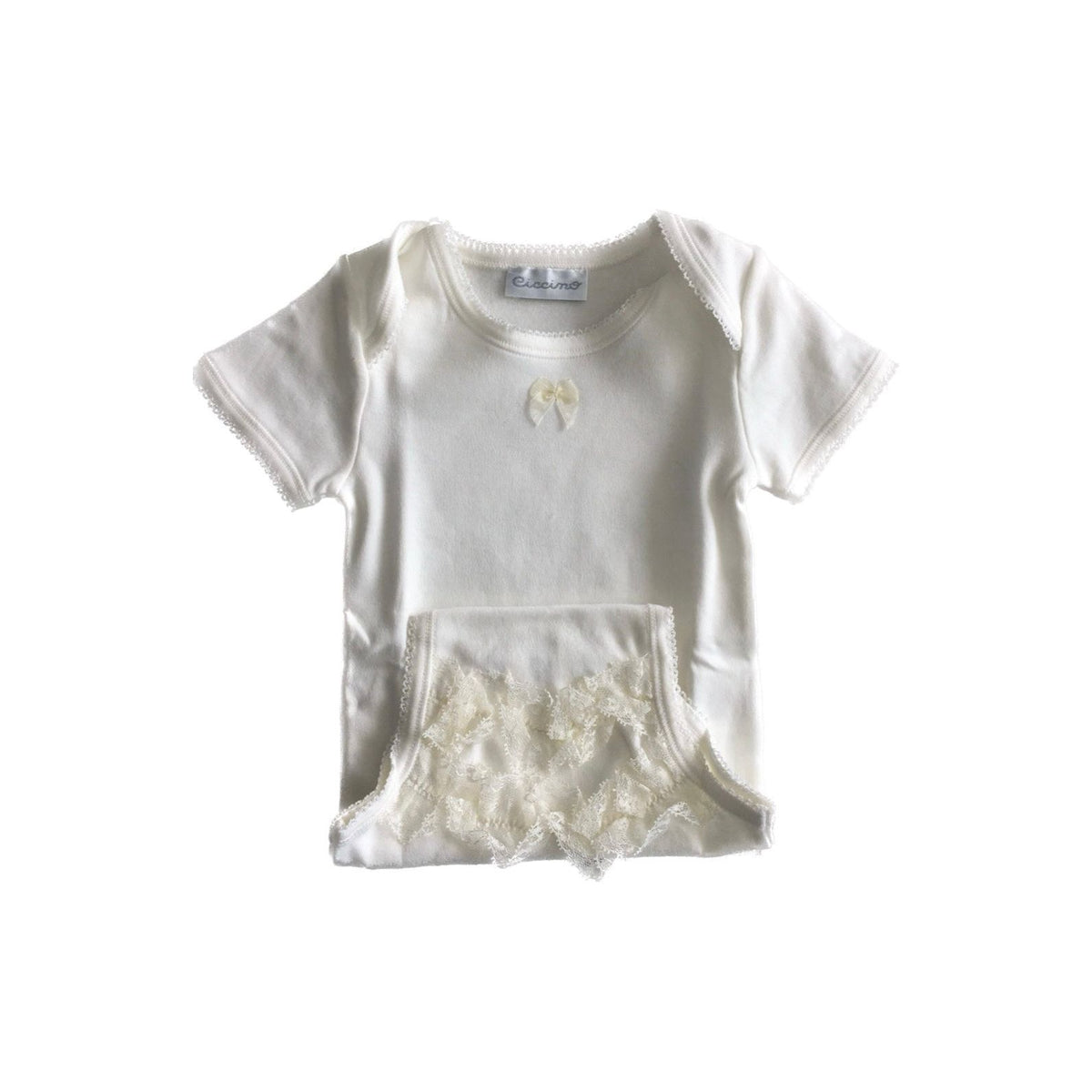 Short Sleeve Baby Girl Bodysuit