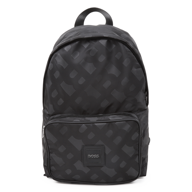 Monogram Print Backpack