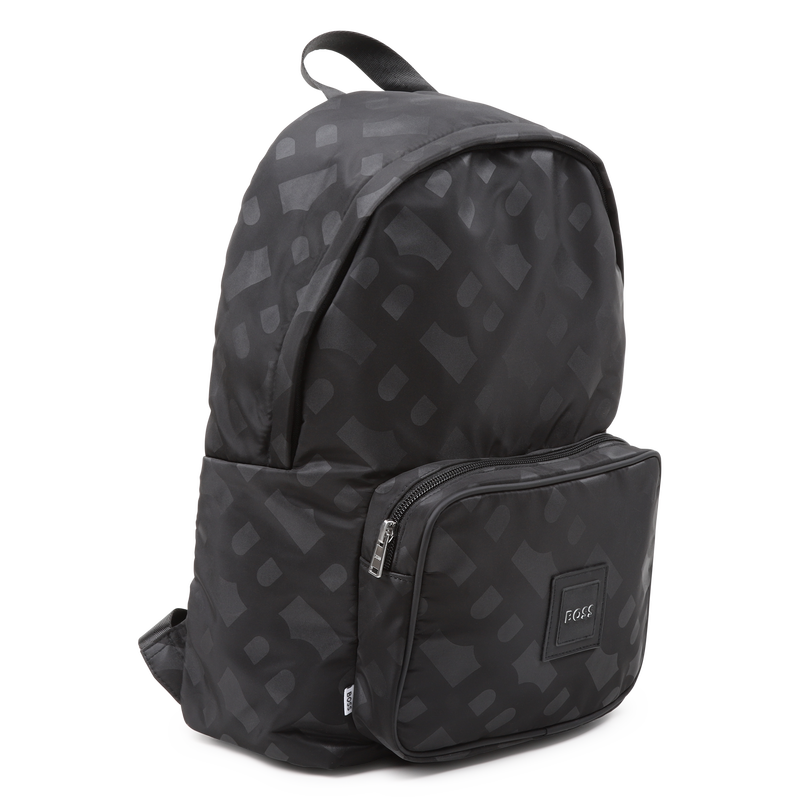 Monogram Print Backpack