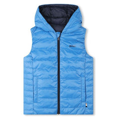 Reversible Padded Hooded Gillet