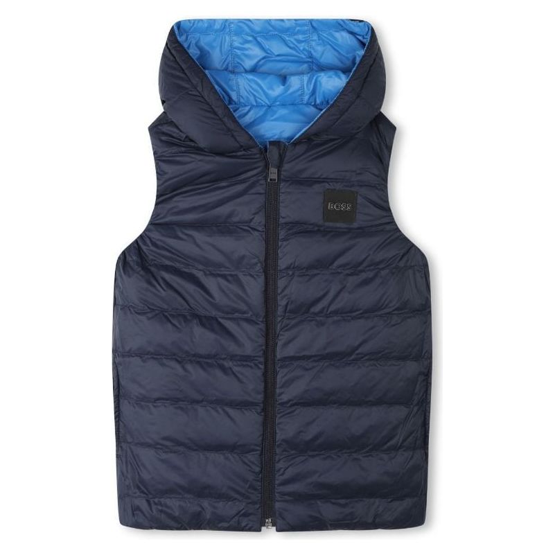 Reversible Padded Hooded Gillet