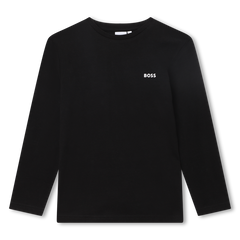 Long Sleeve Logo Print T-Shirt