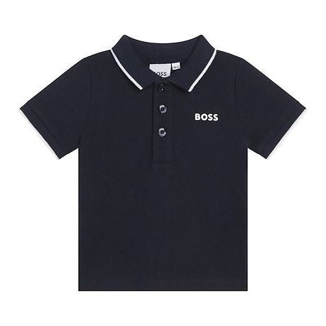 Logo Print Polo Shirt