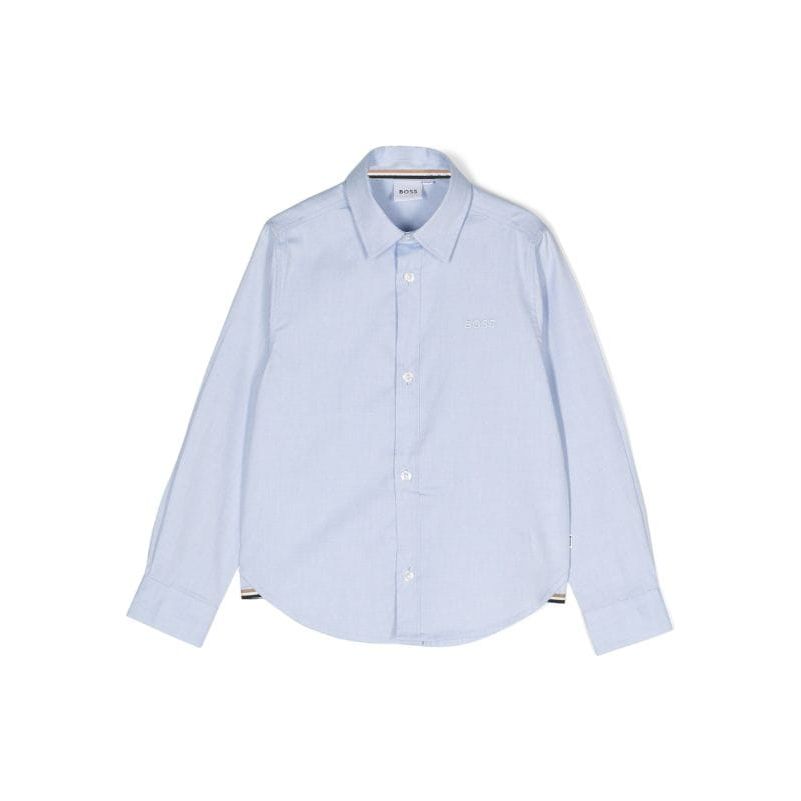 Logo Embroidered Button Up Shirt