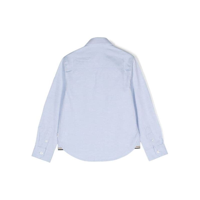 LOGO EMBROIDERED BUTTON UP SHIRT