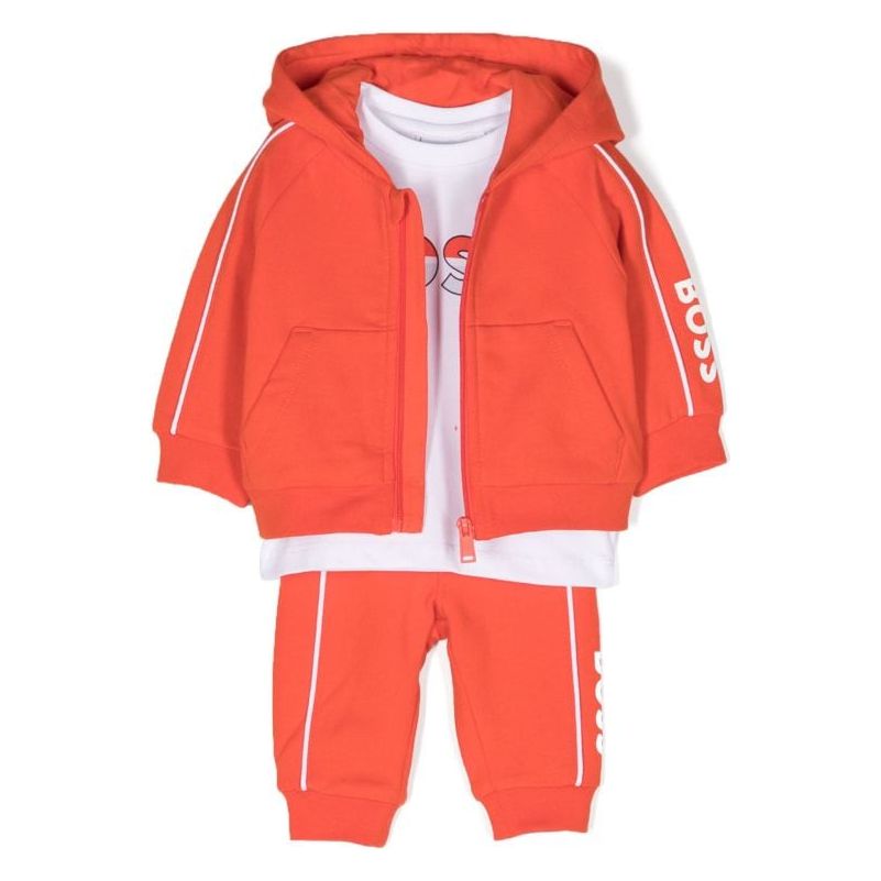 Logo Print Tracksuit Set