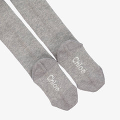 COTTON BLEND LOGO LEGGINGS