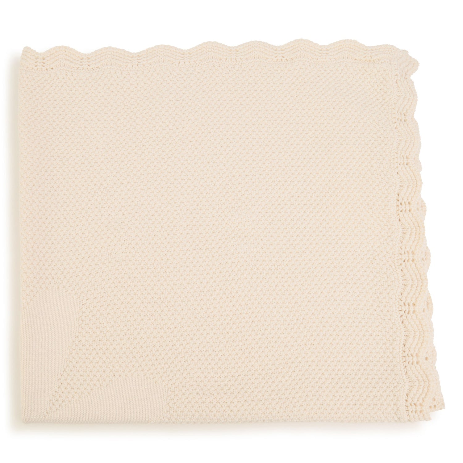 SHELL EDGE ORGANIC BLANKET