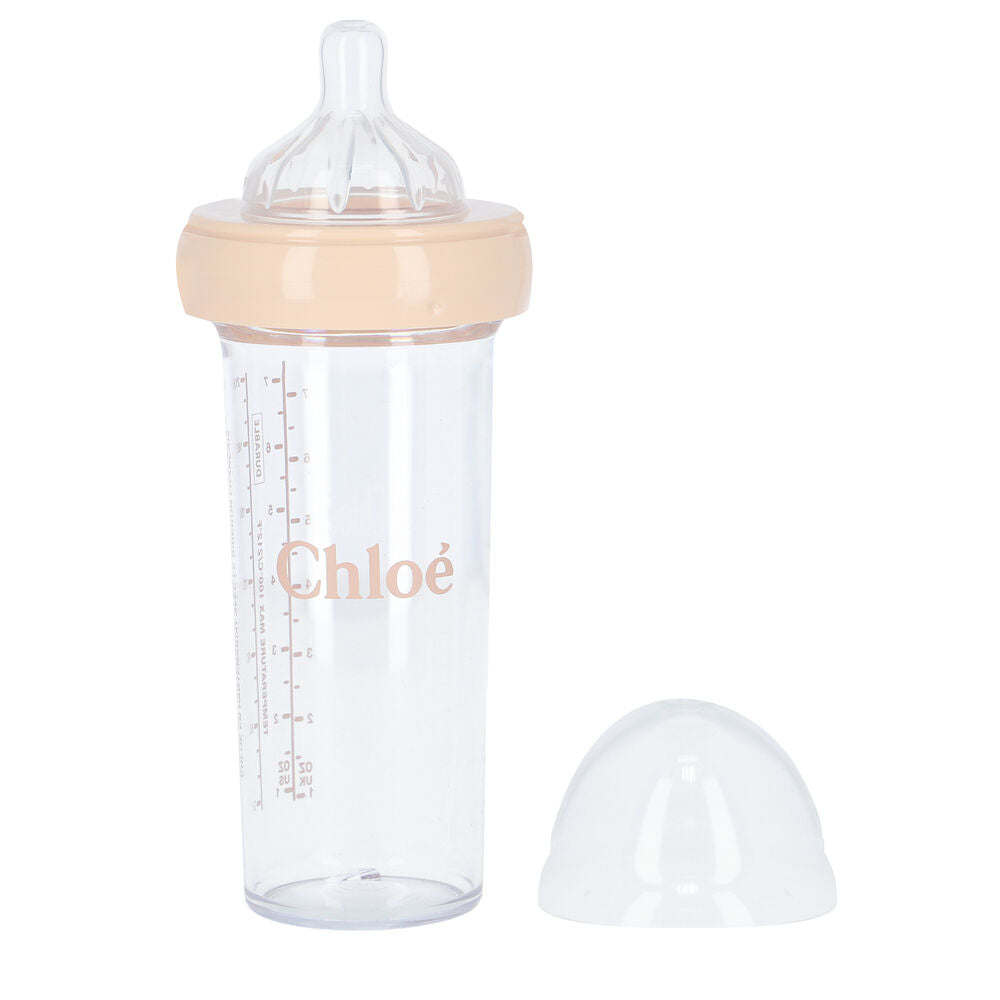 Logo Print Pale Pink Bottle