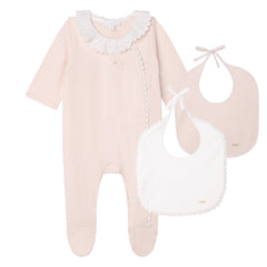 SCALLOP EDGE OVERALL SET