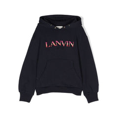 Logo Patch Cotton Hoodie