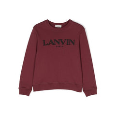 Logo Embroidered Cotton Sweater