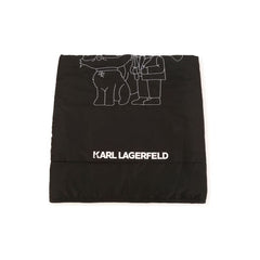 Logo Embroidered Padded Blanket