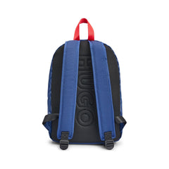 All Over Stacked Logo Canvas Backpack