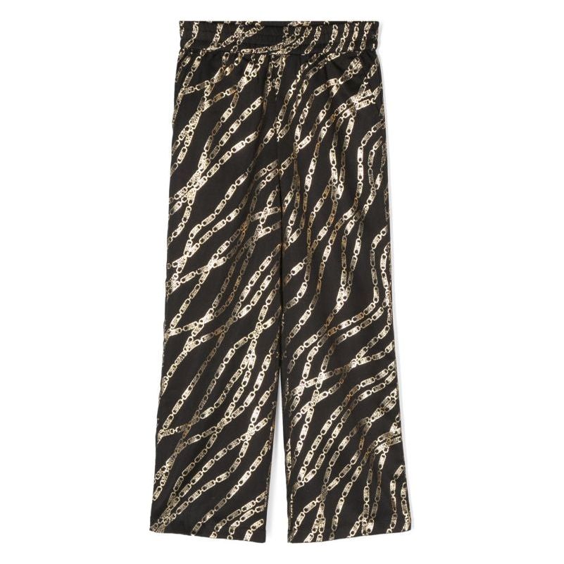 MK EMPIRE PRINT ELASTICATED WAISTBAND PANTS