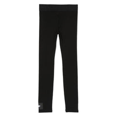 Logo Waistband Stretch Cotton Leggings