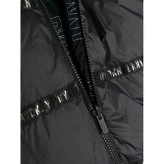 Logo Print Reversible Padded Jacket