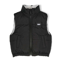 Reversible Sleeveless Puffer Jacket