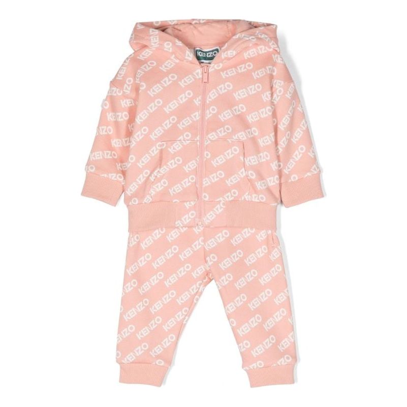 Logo Print Tracksuit Set