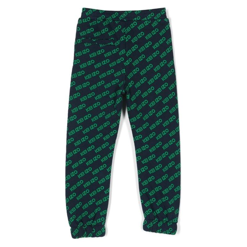 LOGO PRINT ELASTICATED WAIST SWEATPANTS