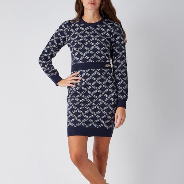 Mk Empire Logo Knit Dress