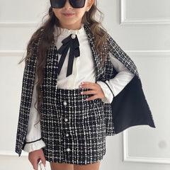 Gossip Girl Tweed Cape