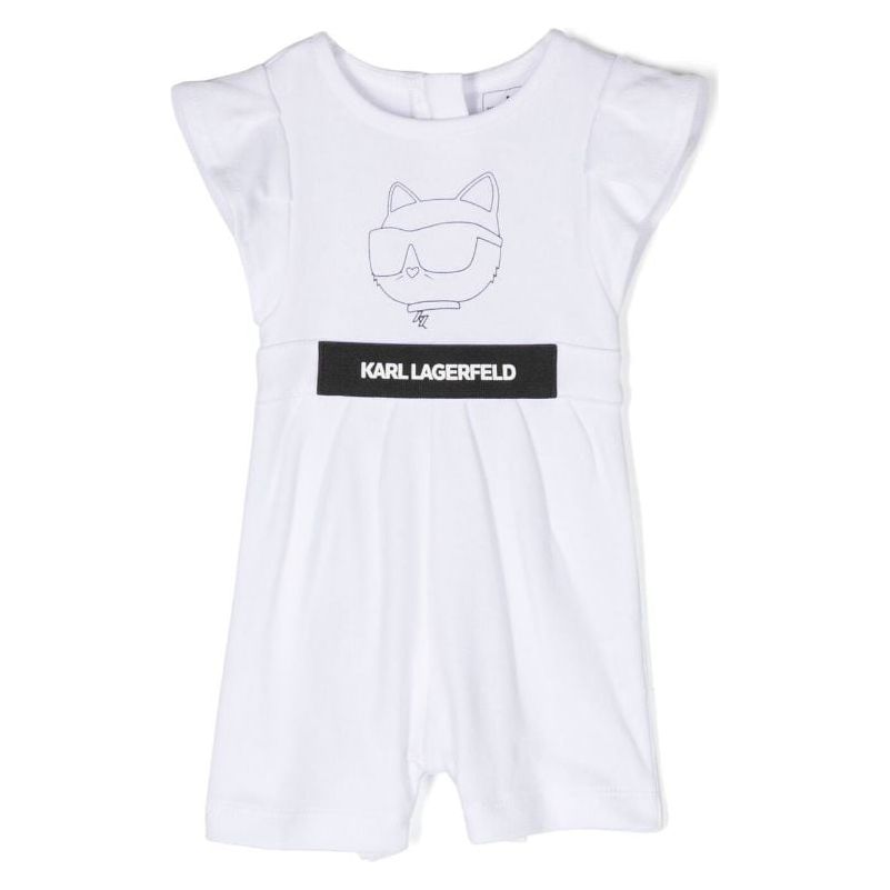 Choupette Print Onesie