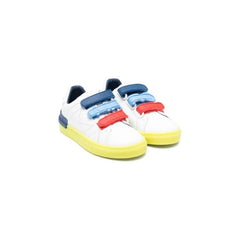 Colour Block Leather Sneakers