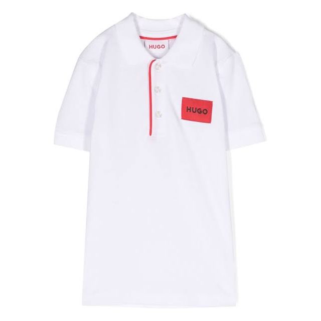 Logo Patch Polo Shirt