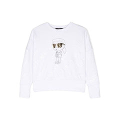 Ikonik Karl Logo Print Sweater