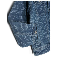 Logo Print Denim Jacket