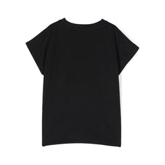 Log Print Short Sleeve T-Shirt