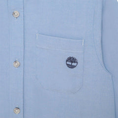 LOGO PRINT BUTTON UP SHIRT