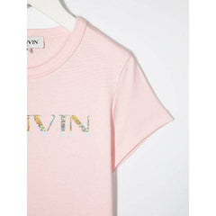 Logo Print Short Sleeve T-Shirt - English Rose