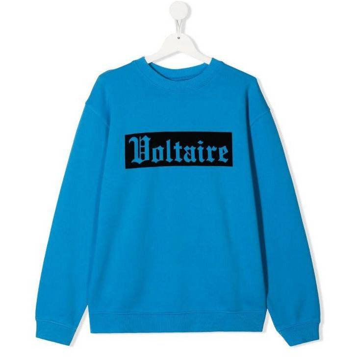 Blue Logo Sweater