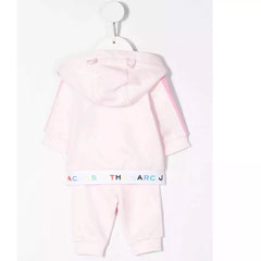 Logo Print Cotton Tracksuit Set