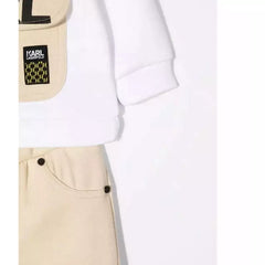 Logo Print Trouser And Sweater Set