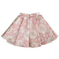 Rose Print Skirt