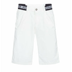 Teen White Logo Shorts