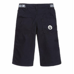 Teen Navy Logo Shorts