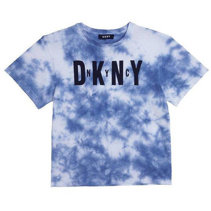 Tie Dye Logo Print T-Shirt