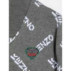 Logo Embroidered Knit