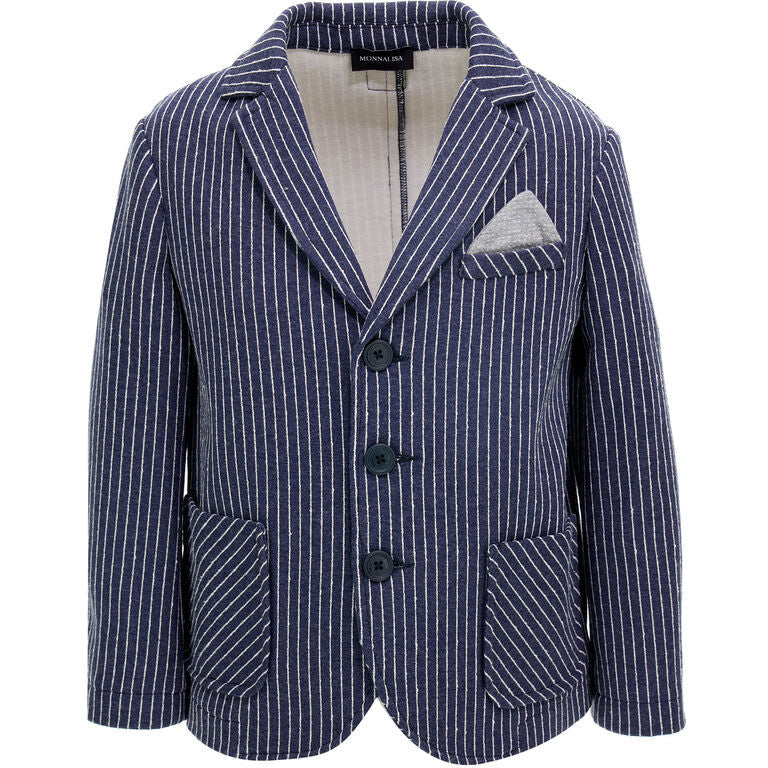 Milano Stitch Pinstripe Suit Set