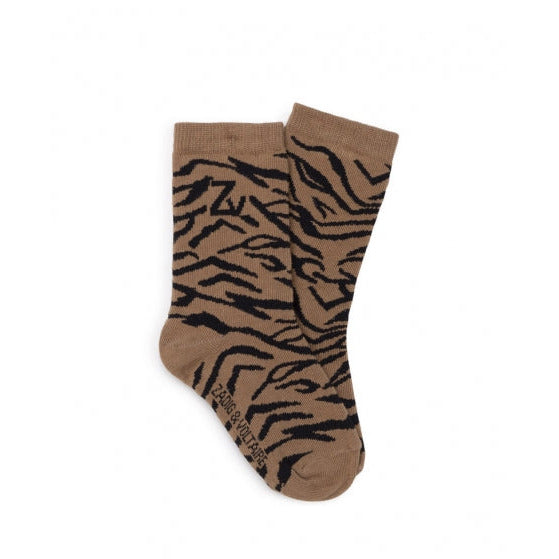 ZEBRA PRINT SOCKS