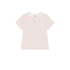 Peter Pan Collar Embroidered Top