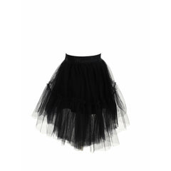 Monnalisa Black Tulle Skirt