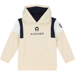 Logo Print Hooded Jumpers