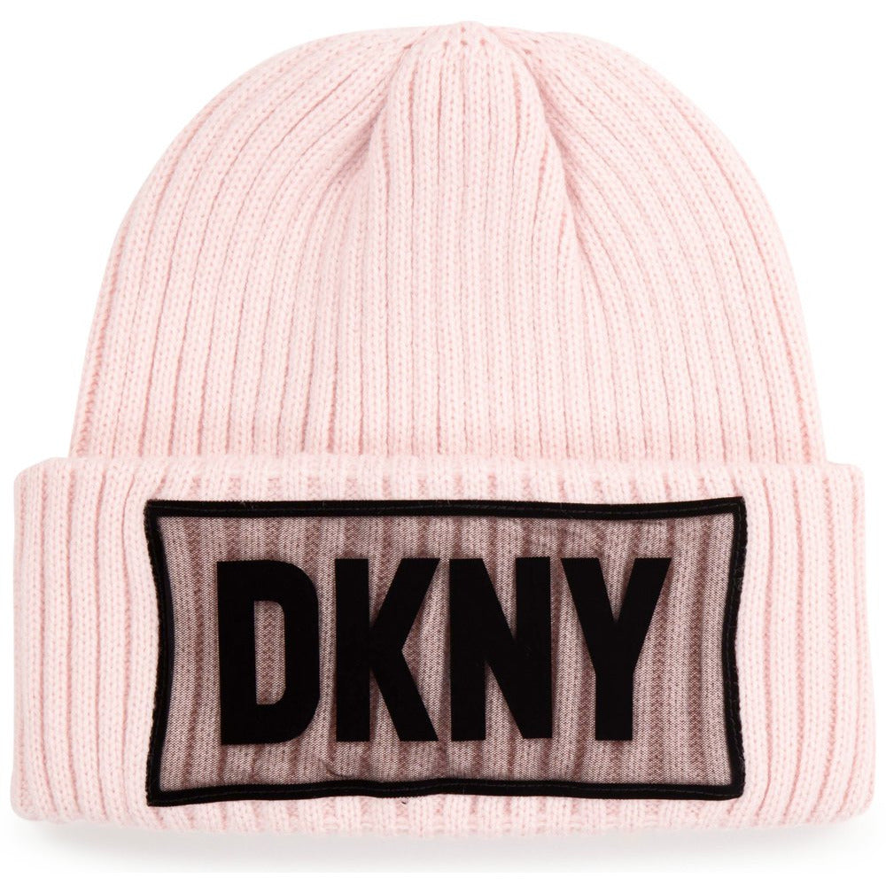 Ribbed Logo Beanie