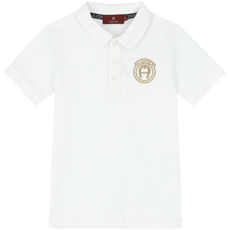 Logo Embroidered Polo