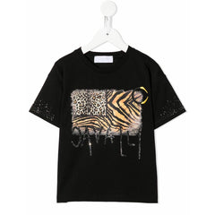 Animal Patchwork Print T-Shirt